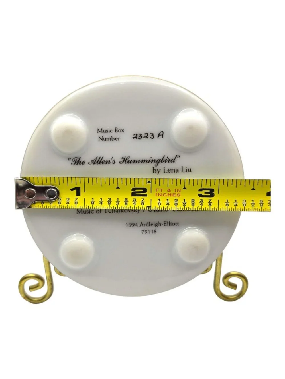 Allen's Hummingbird Music Box 1994 Lena Liu Ardleigh-Elliott Piano‎ Concerto #1